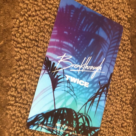 *6 for $10!* Twice Group Photocard Breakthrough 5th Single Japanese Album Kpop - Picture 5 of 8